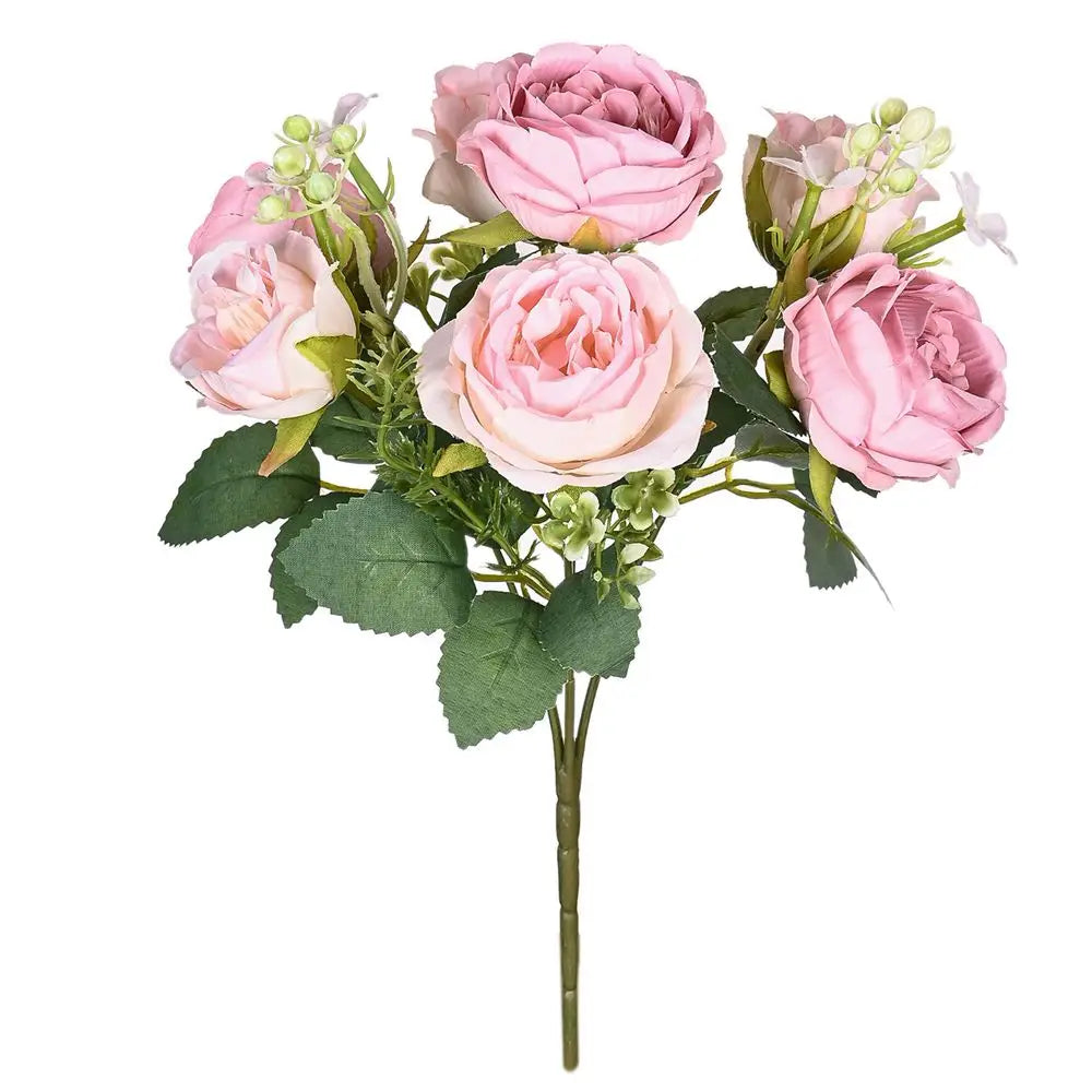 Silk Rose Artificial Flowers – Wedding, Wreath & Home Decor Artificial Silk Flowers Axl 6