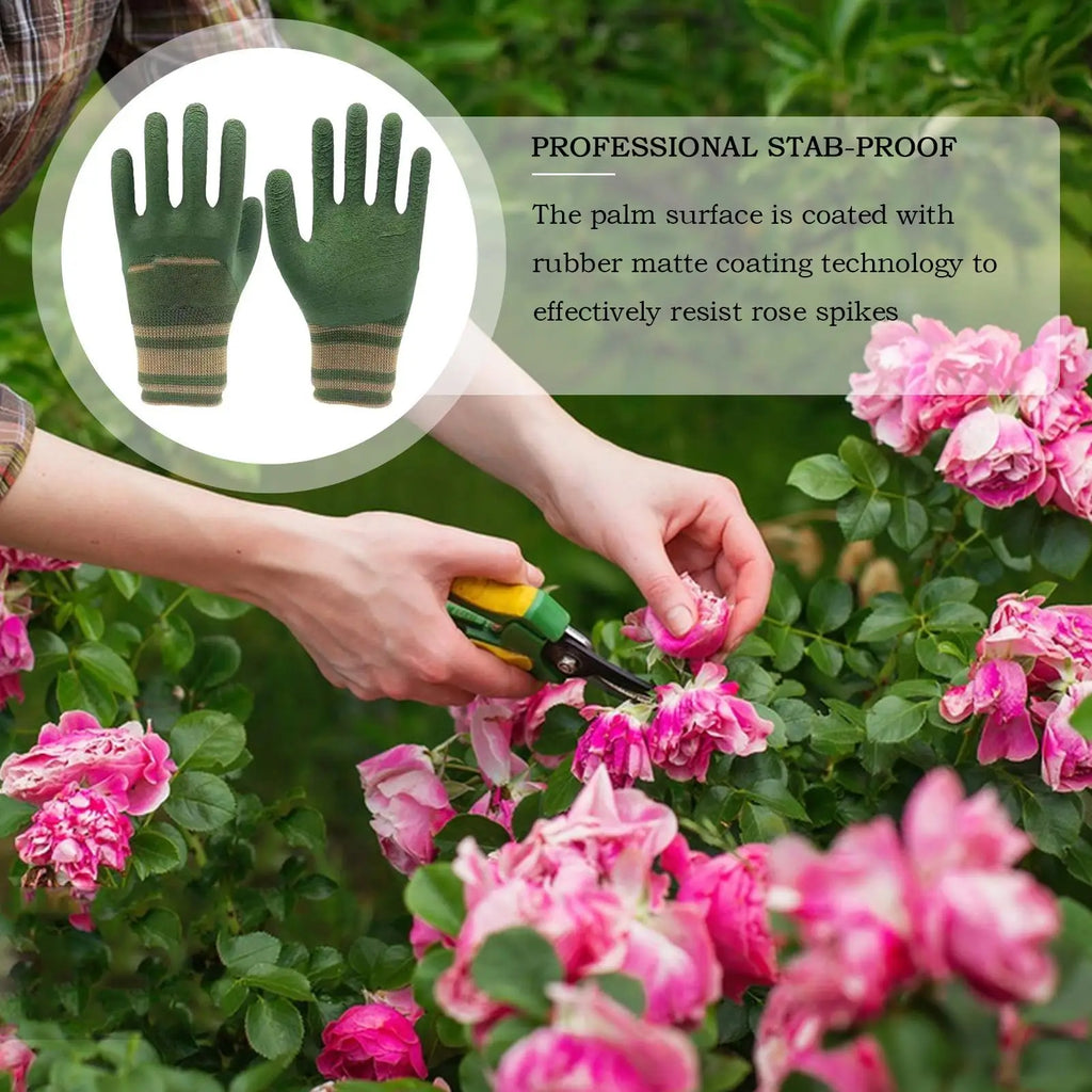 Thorn-Proof Waterproof Garden Gloves – Men & Women Garden Work Gloves Axl