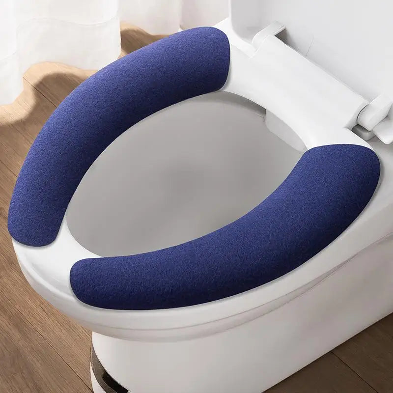 Soft Plush Toilet Seat Cover – Warm Cushion, Universal Fit Toilet Seat Cover Axl one size A3