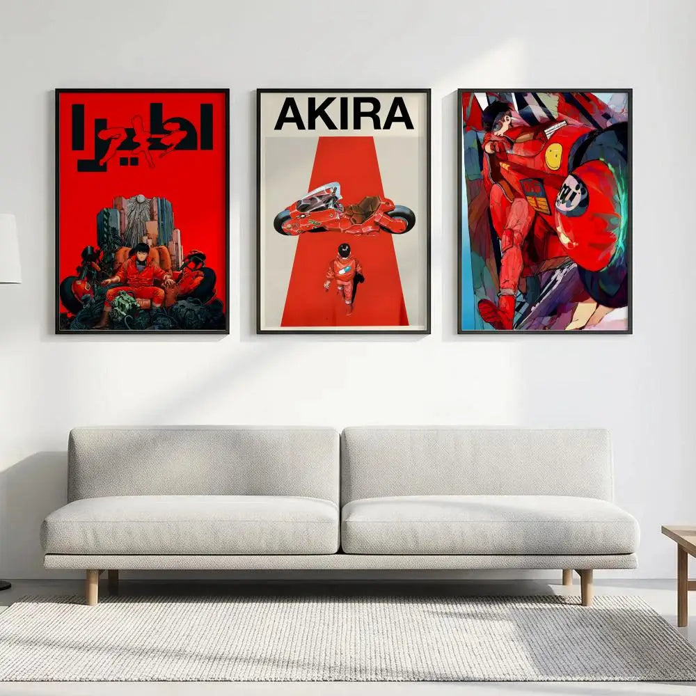 Akira Anime Poster – HD Waterproof Wall Art | Home Decor Anime Wall Poster Axl