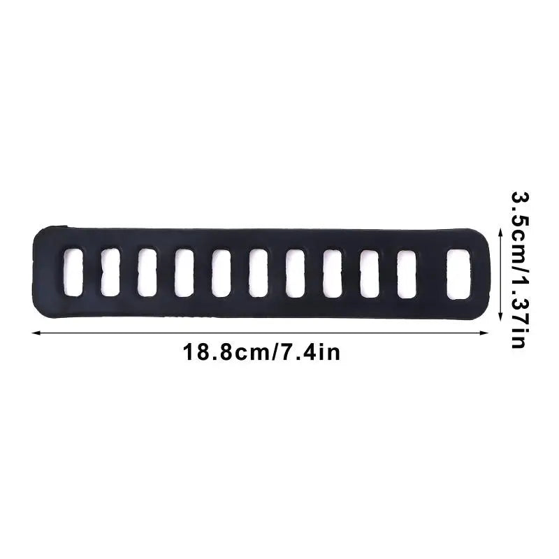 Rubber Chain Straps for Car Rooftop Bike Rack – Tire Mount Bike Rack Straps Axl