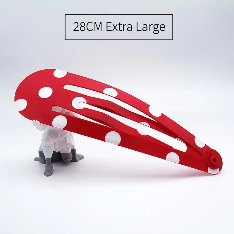 Kawaii Strawberry Extra Large Hair Claw Clip – Thick Long Hair Hair Claw Clip Axl A19