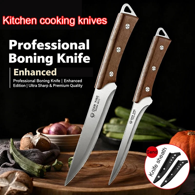 High Manganese Steel Butcher Knife Set – Deboning & Cutting Butcher Knife Set Axl