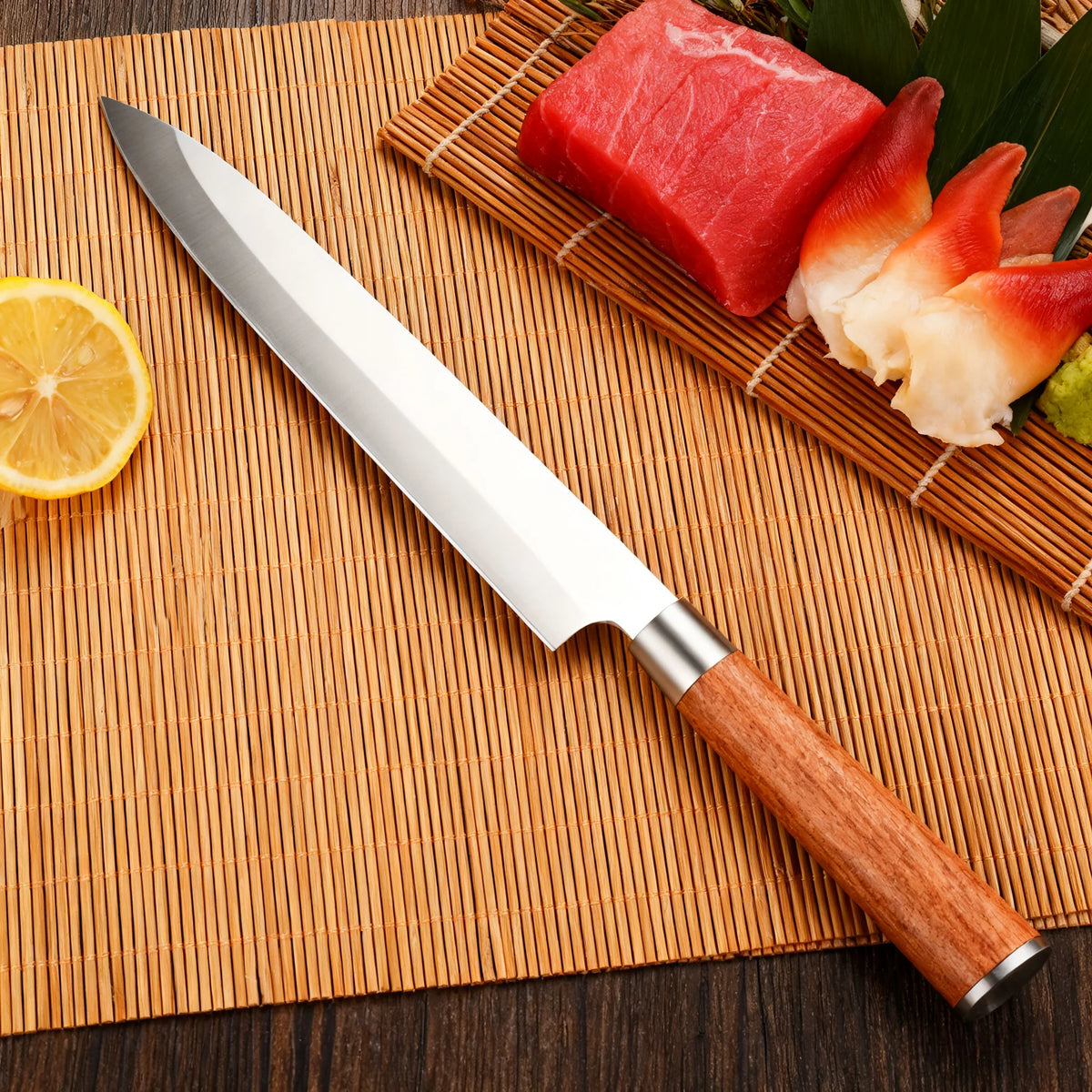 High Carbon Sashimi Knife – Sushi Salmon Chef Knife Sashimi Chef Knife Axl