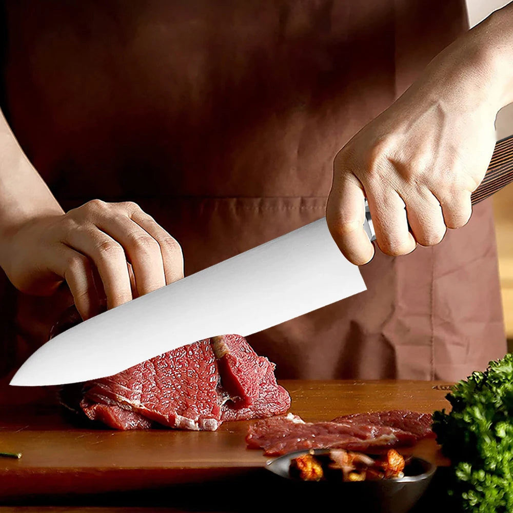 Professional Chef Knife – Sharp Stainless Steel Non-Slip Handle Chef Knife Axl