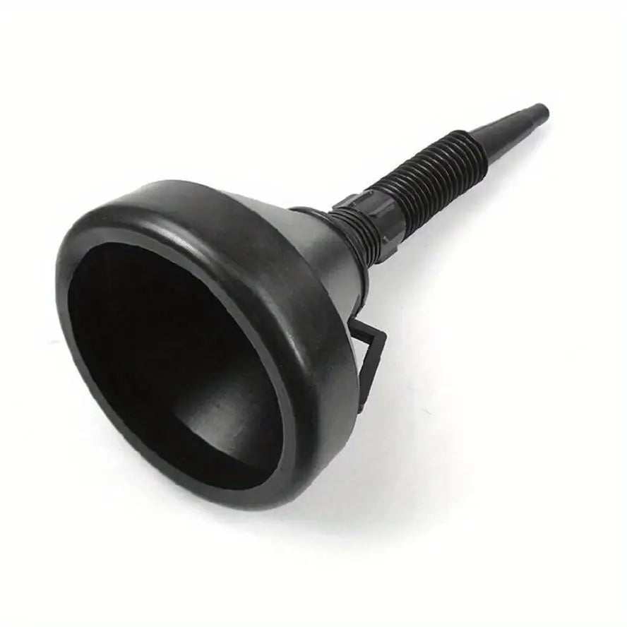 2-in-1 Oil Funnel with Flexible Spout & Mesh Strainer | Car Automotive Oil Funnel Axl