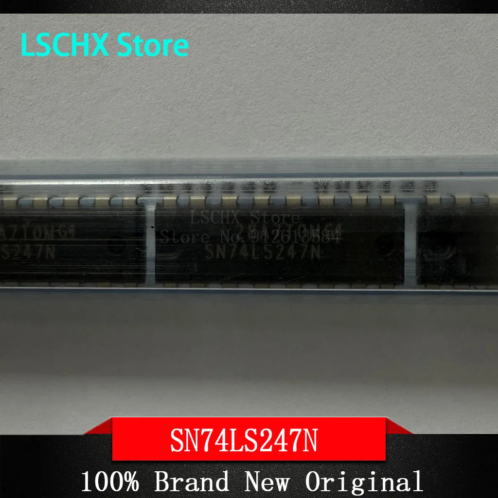 10pcs SN74LS DIP Logic ICs – 74LS138 74LS08 74LS247 & More DIP Logic ICs Axl SN74LS123N