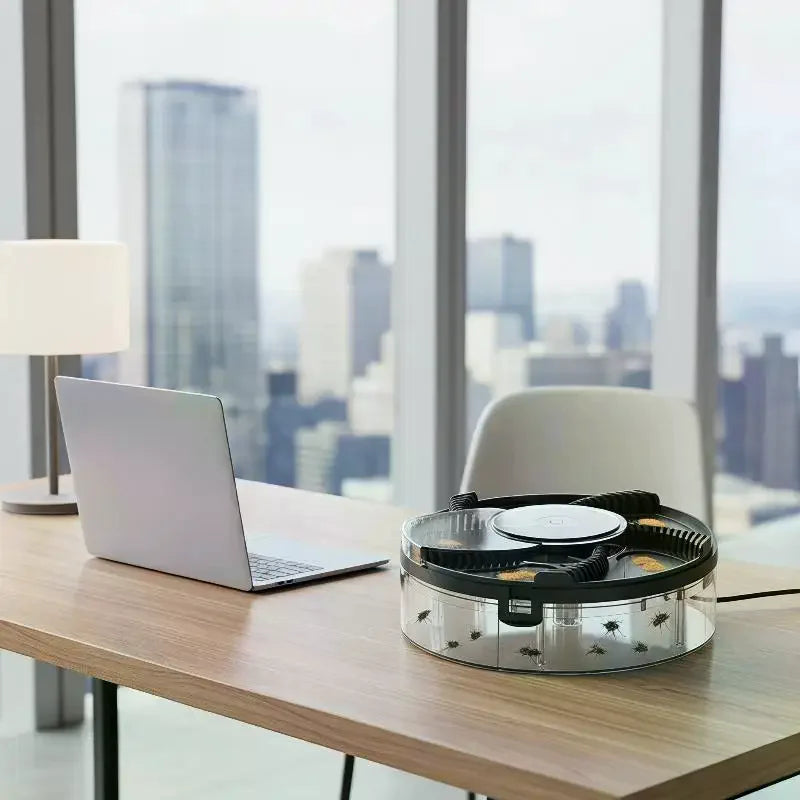 USB Rechargeable Electric Fly Trap – Quiet Eco Flycatcher Electric Fly Trap Axl