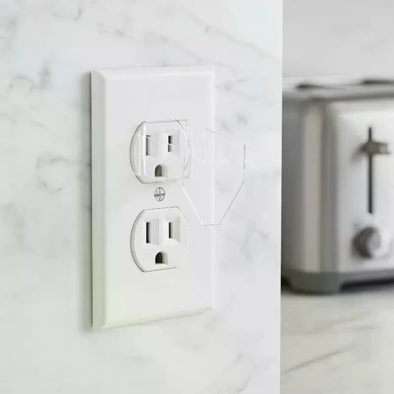 Child Proof Electrical Outlet Covers – 10 or 30 Pack Outlet Safety Covers Axl
