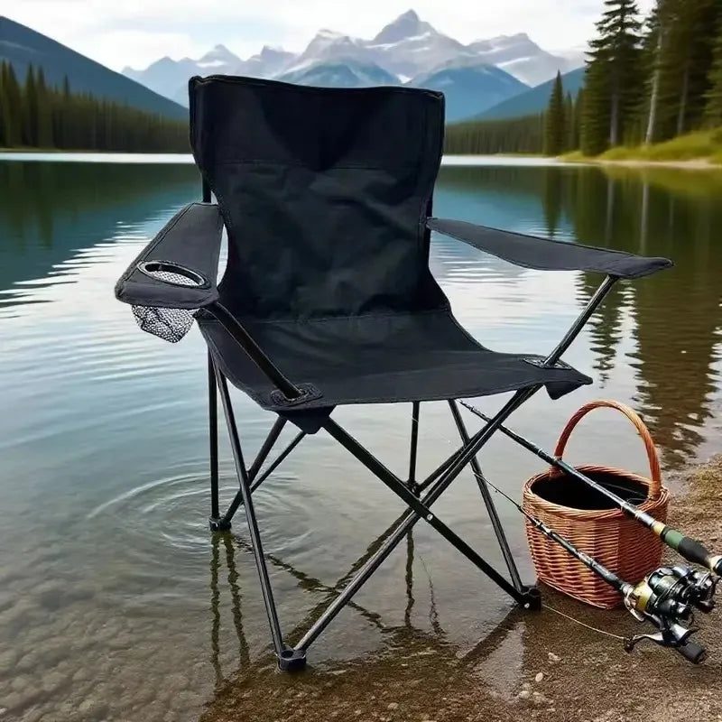 Portable Folding Chair – Camping, Picnic, Fishing & Outdoor Folding Camping Chair Axl