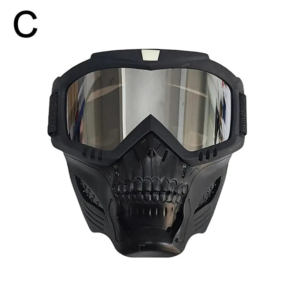 Windproof Cycling Goggles – UV Protection Sports Mask Eyewear Sports Mask Goggles Axl Silver lens