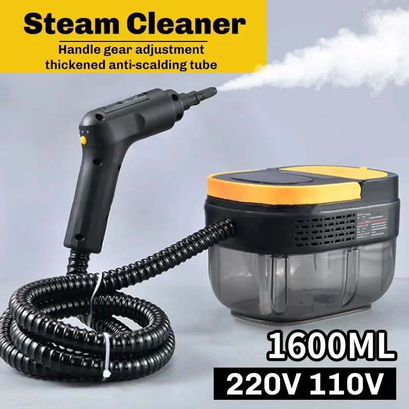 BALASHOV 2500W Handheld Steam Cleaner 1600ml – Car & Home Handheld Steam Cleaner Axl