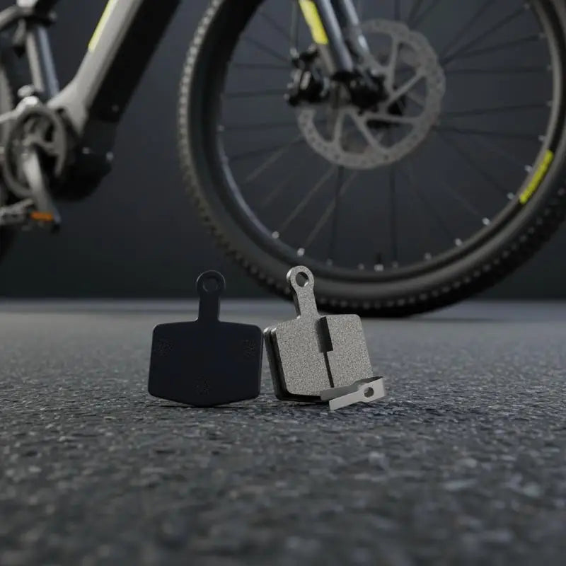 Metal Brake Pads for E-Bike Caliper | Silent & Heat Resistant Bike Brake Pads Axl