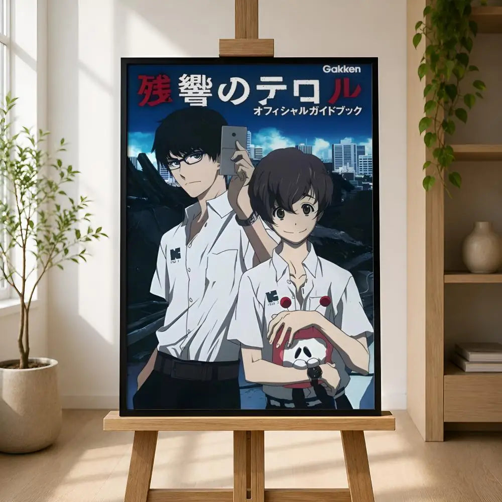 Terror in Resonance Anime Poster – HD Waterproof PVC Wall Art Anime Wall Poster Axl