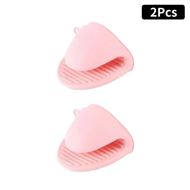 2-Pack Silicone Oven Mitts – Heat Resistant Non-Slip Kitchen Gloves Silicone Oven Mitts Axl A2