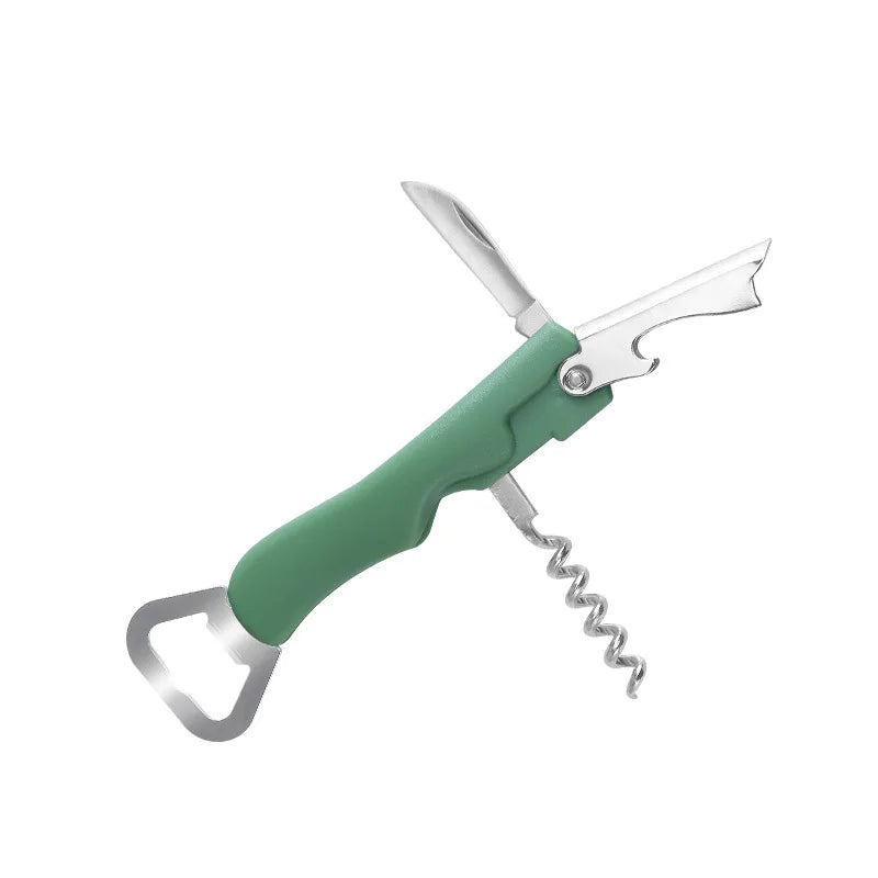 Stainless Steel Beer Can & Wine Bottle Opener | Kitchen Tool Bottle & Can Opener Axl