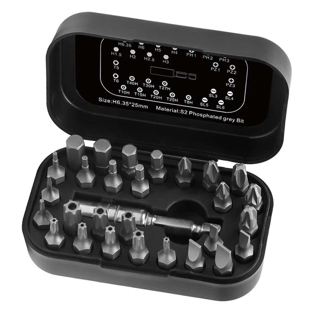 29-Piece Magnetic Screwdriver Bit Set – Home & Auto Repair Screwdriver Bit Set Axl China Mainland