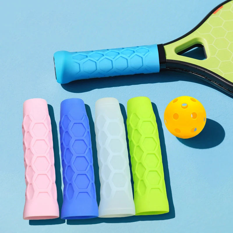 Silicone Racket Grip Sleeve – Anti-Slip & Shock-Absorbing Racket Grip Sleeve Axl