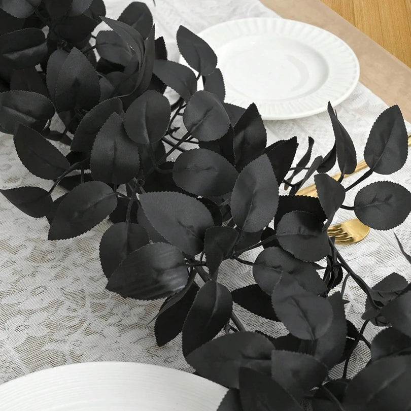 Silk Artificial Vine Leaves – Wedding, Garden & Holiday Décor Artificial Vine Decor Axl