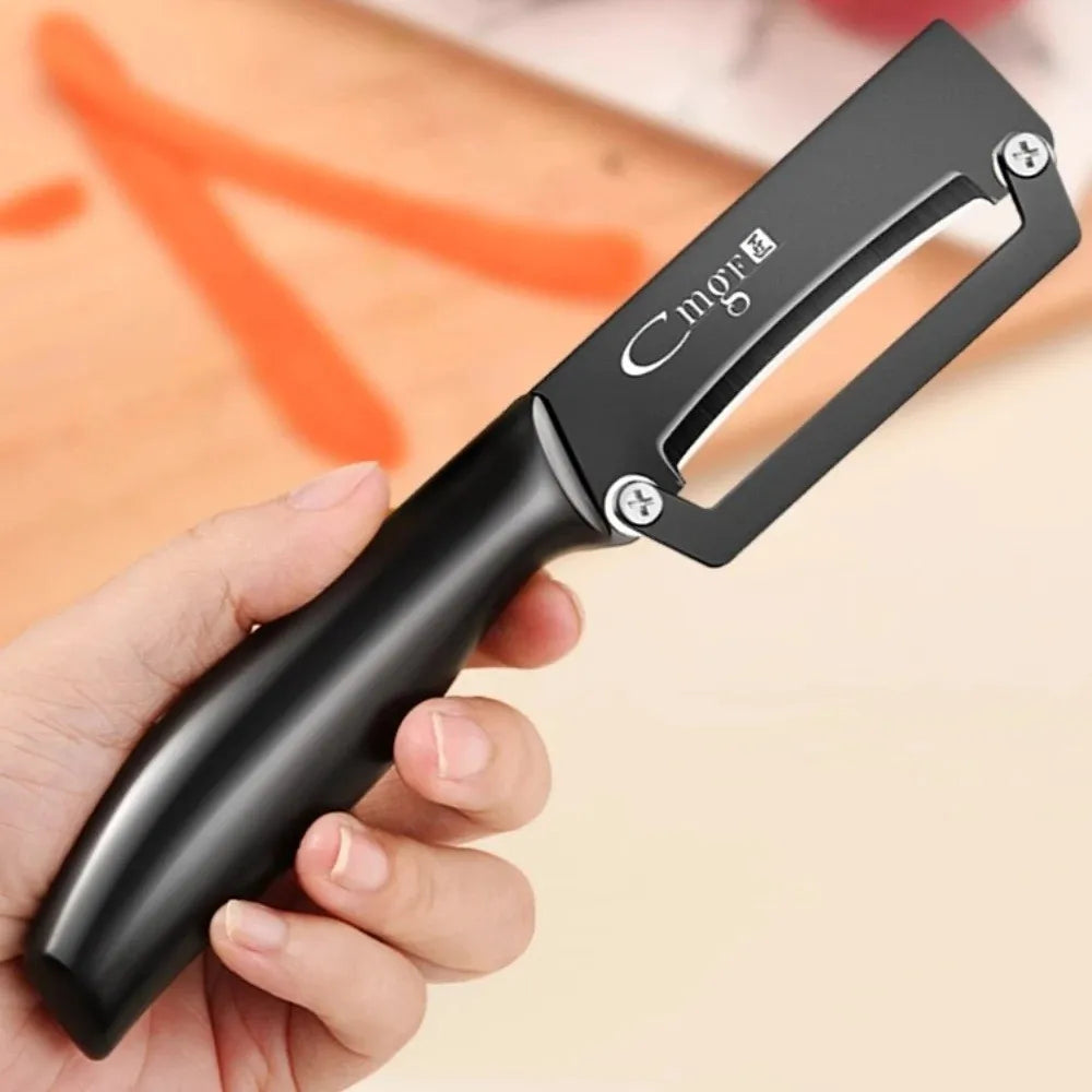 Stainless Steel Vegetable & Fruit Peeler | Sharp Ceramic Blade Vegetable Peeler Axl