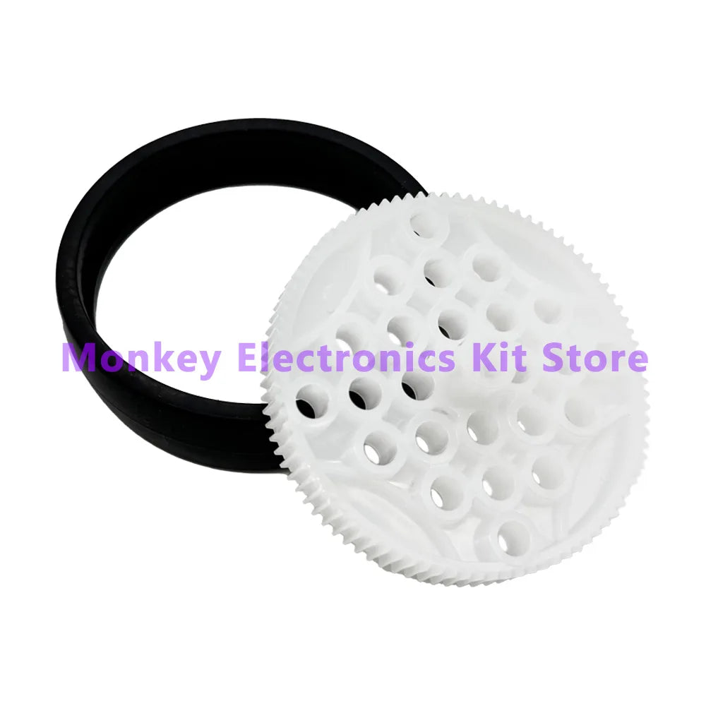 DIY Robot Car Wheel Hub – mBot & TT Motor Compatible Robot Wheel Hub Axl