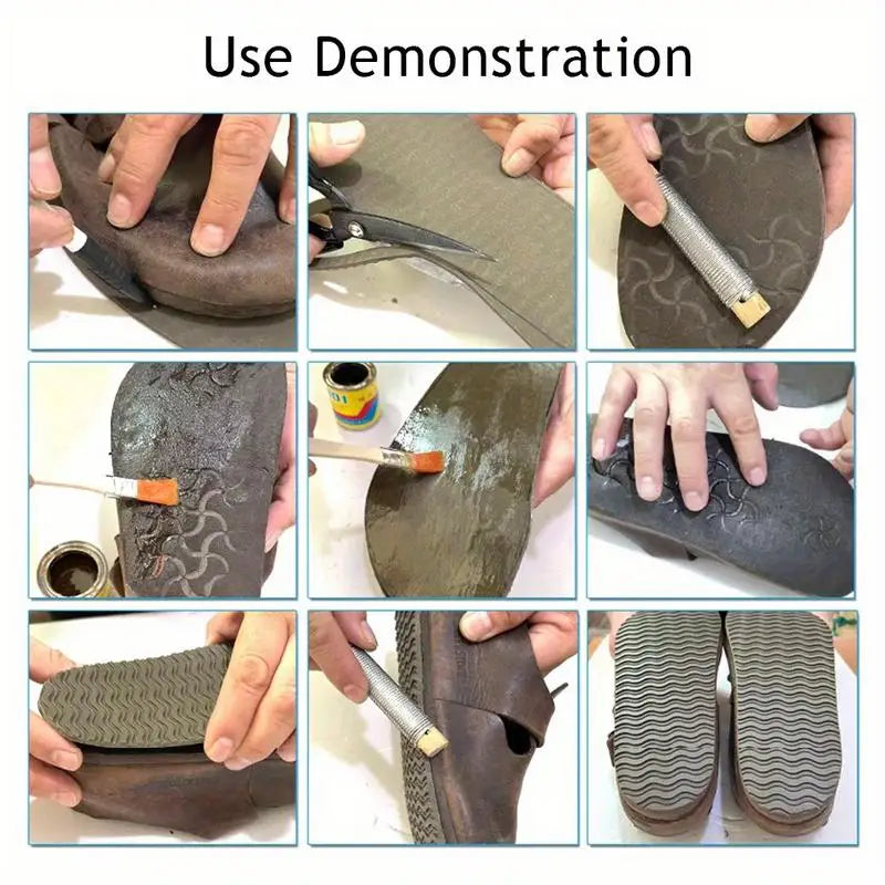 Rubber Full Sole Protector – Anti-Slip DIY Shoe Repair Pad Shoe Sole Protector Axl