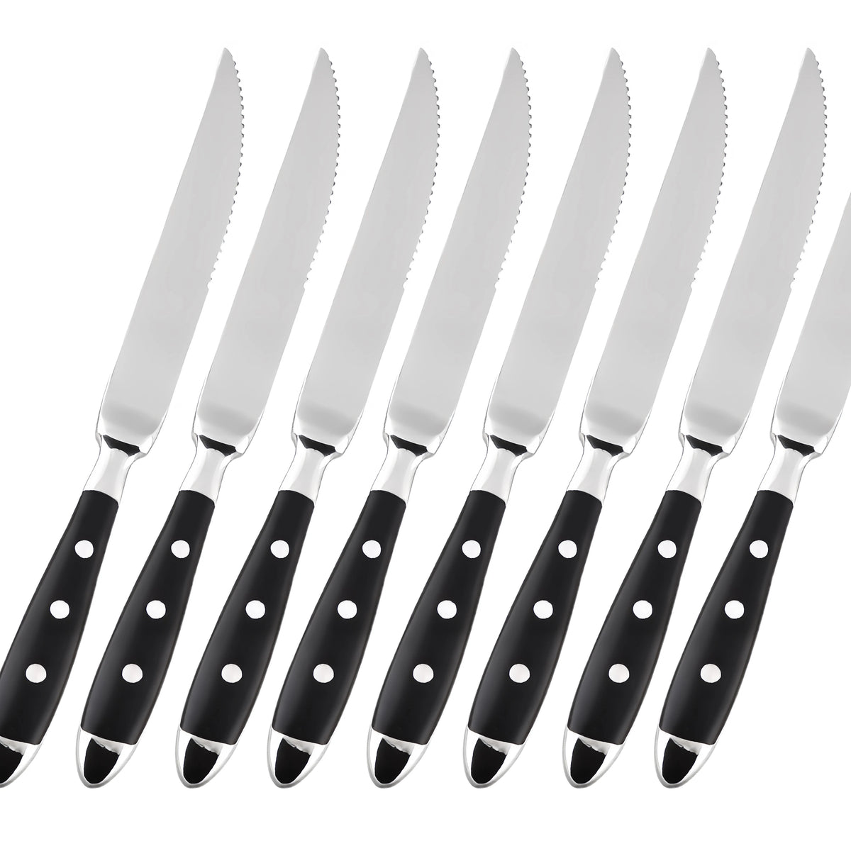 Elegant Stainless Steel Cutlery Set – Fork, Spoon & Steak Knife Cutlery Dinnerware Set Axl 8 Pc Knife Set China Mainland