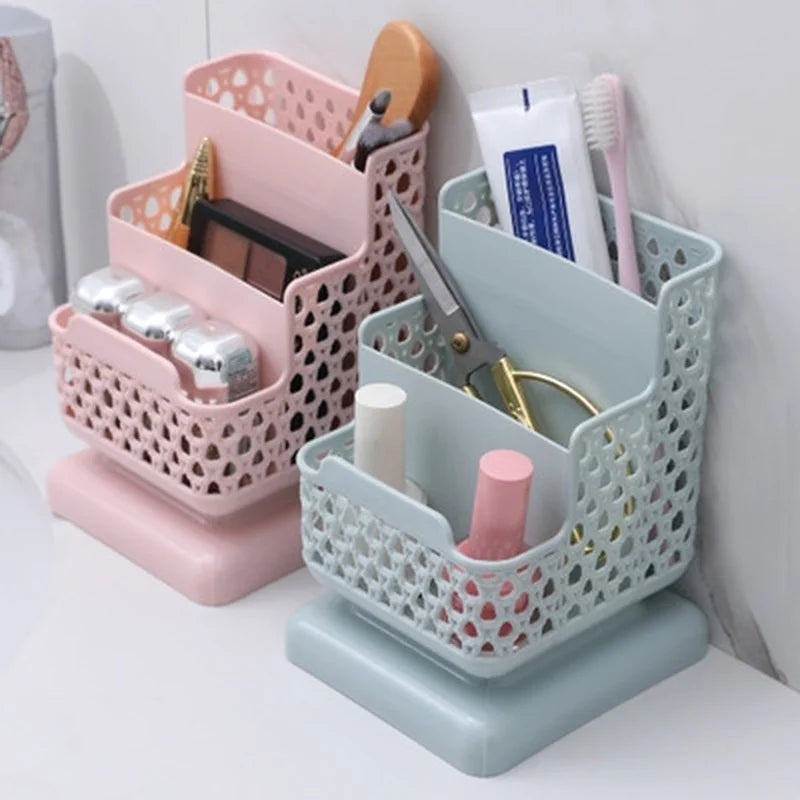 Desktop Plastic Organizer Box – Cosmetics, Jewelry & Stationery Desktop Storage Organizer Axl