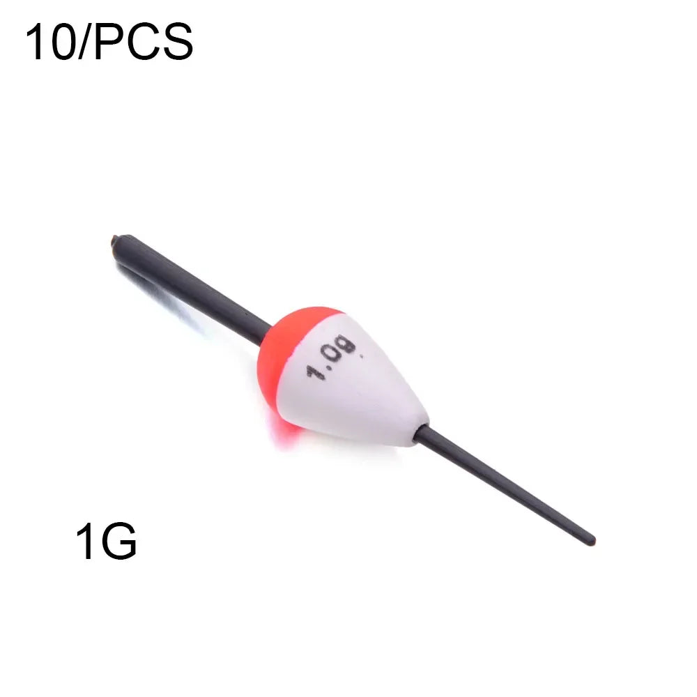 10-Pack Foam Fishing Floats – Big Belly Long Casting Bobbers Fishing Floats Axl 10 Pcs 1G