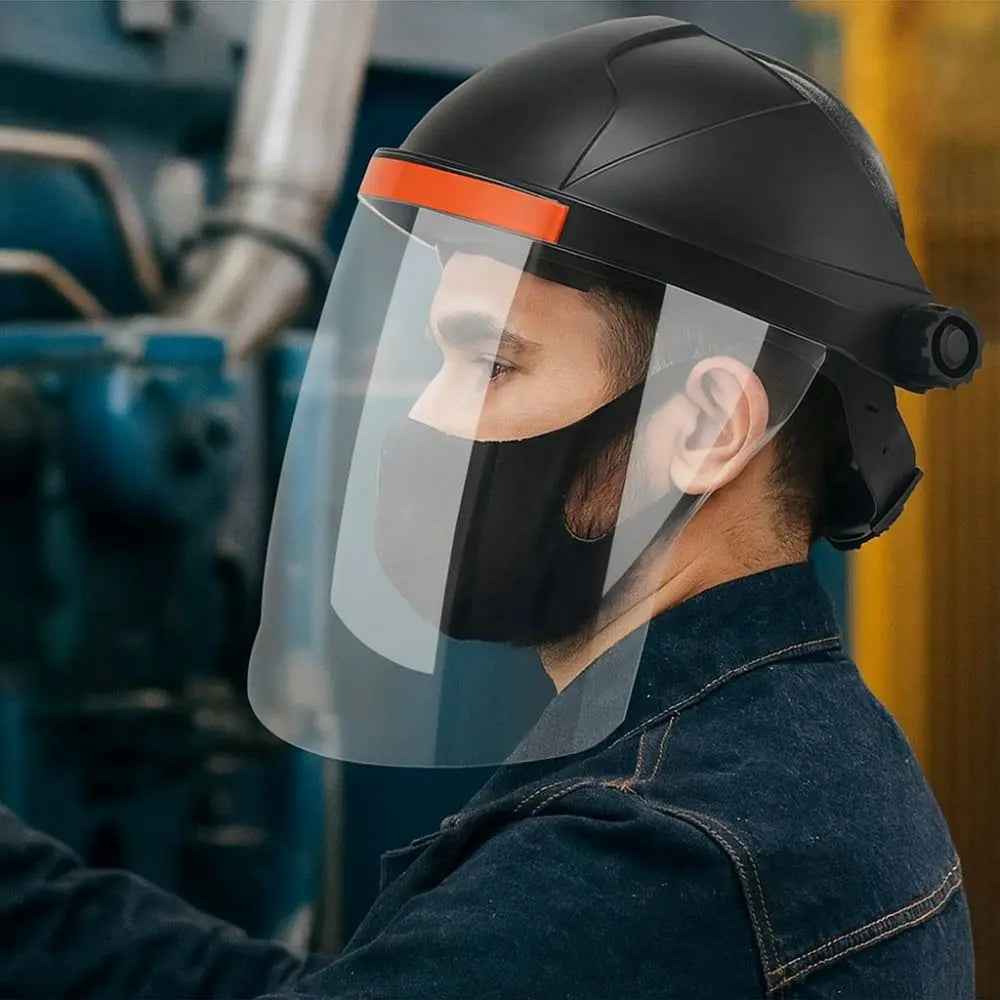 PC Plastic Welding Helmet – Flip Visor, Anti-UV & Anti-Splash Welding Helmet Axl