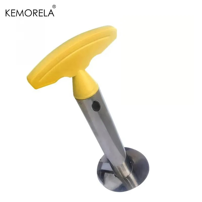 Stainless Steel Pineapple Corer Slicer & Peeler Tool Pineapple Corer Slicer Axl YELLOW