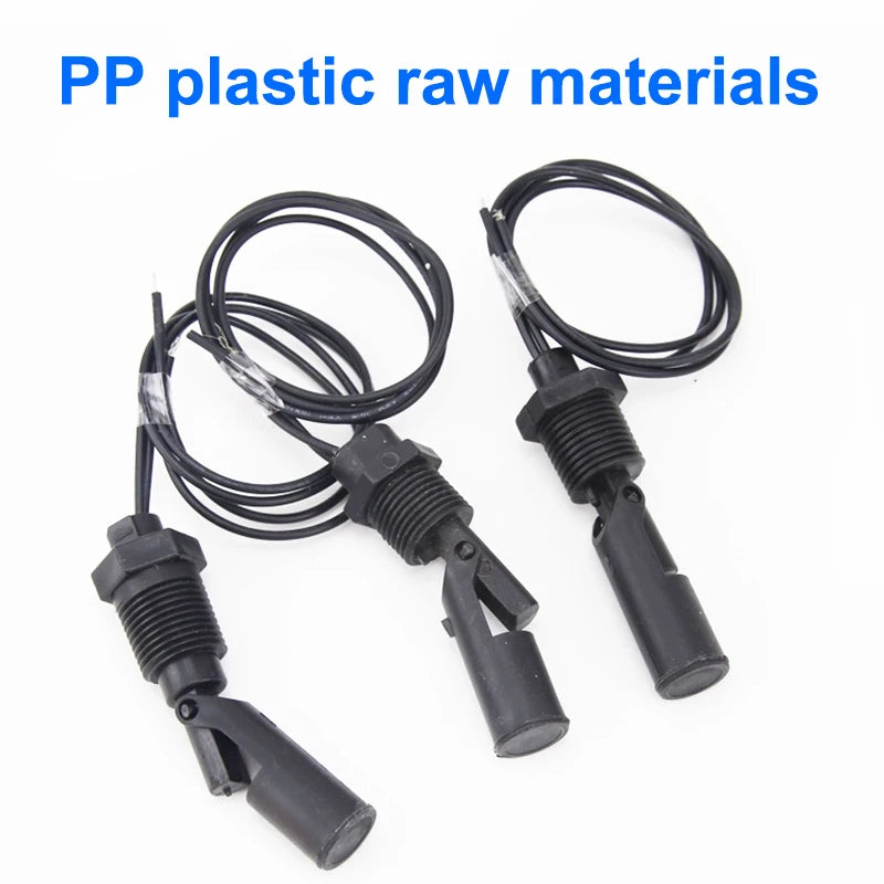 PP Plastic Ball Float Switch – 12V–110V Water Level Sensor Water Level Sensor Axl