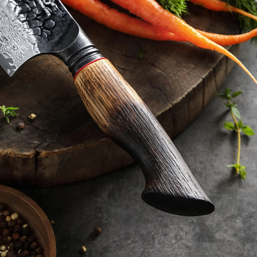 XINZUO Mo Series 4.2" Damascus Paring Knife | Gift Box Damascus Paring Knife Axl