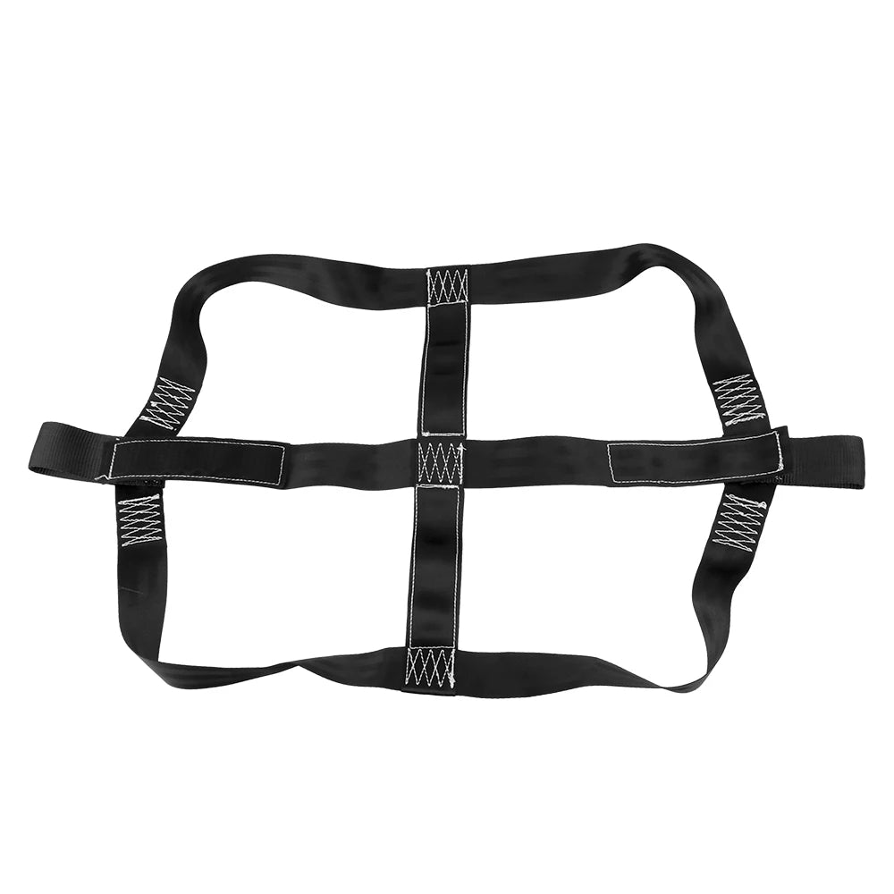 Motorcycle Rear Wheel Tie-Down Strap – Universal Transport Belt Motorcycle Tie-Down Strap Axl