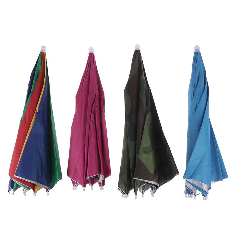 Foldable Umbrella Hat – Hands-Free Sun Cap for Fishing & Hiking Umbrella Hat Axl
