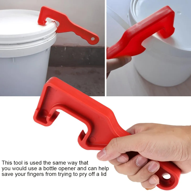 3-Pack Plastic Paint Can Opener Wrench – 5-Gallon Lid Tool Paint Can Opener Axl