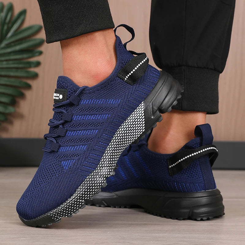 ZULIWAGN Men's Mesh Running Shoes – Breathable Sneakers Men's Running Shoes Axl