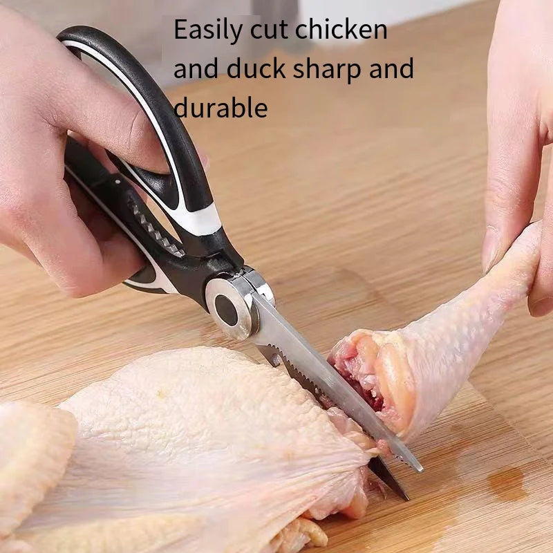 Multifunctional Stainless Steel Kitchen Scissors & Shears Kitchen Scissors Axl
