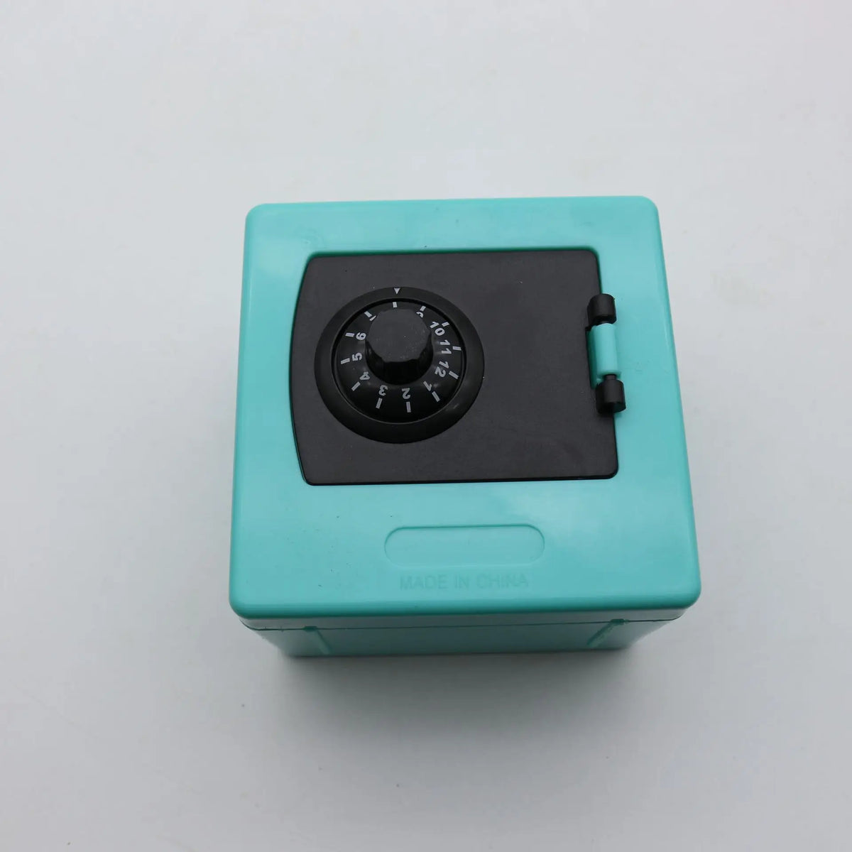Small Metal Cash Box Key Lock & Handle – Kids Money Organizer Lockable Cash Box Axl Plastic-Blue