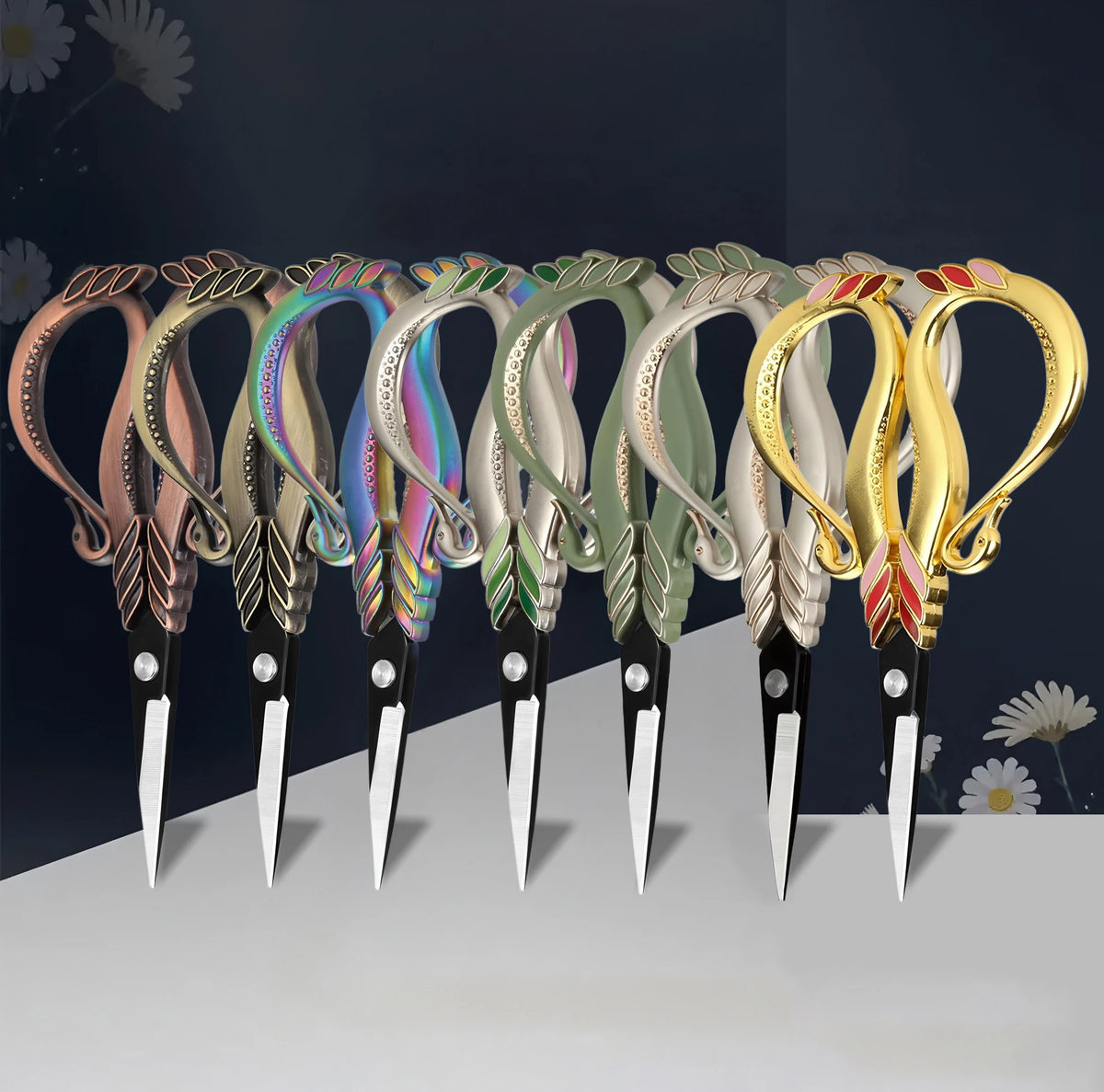Retro Vintage Embroidery Scissors – Stainless Steel Sewing Tool Embroidery Scissors Axl