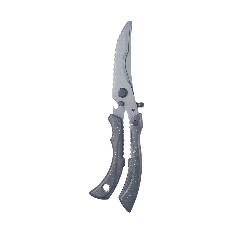 Ultra-Sharp Kitchen Scissors – Meat, Bone, Fish & Poultry Kitchen Scissors Axl 1pc style A
