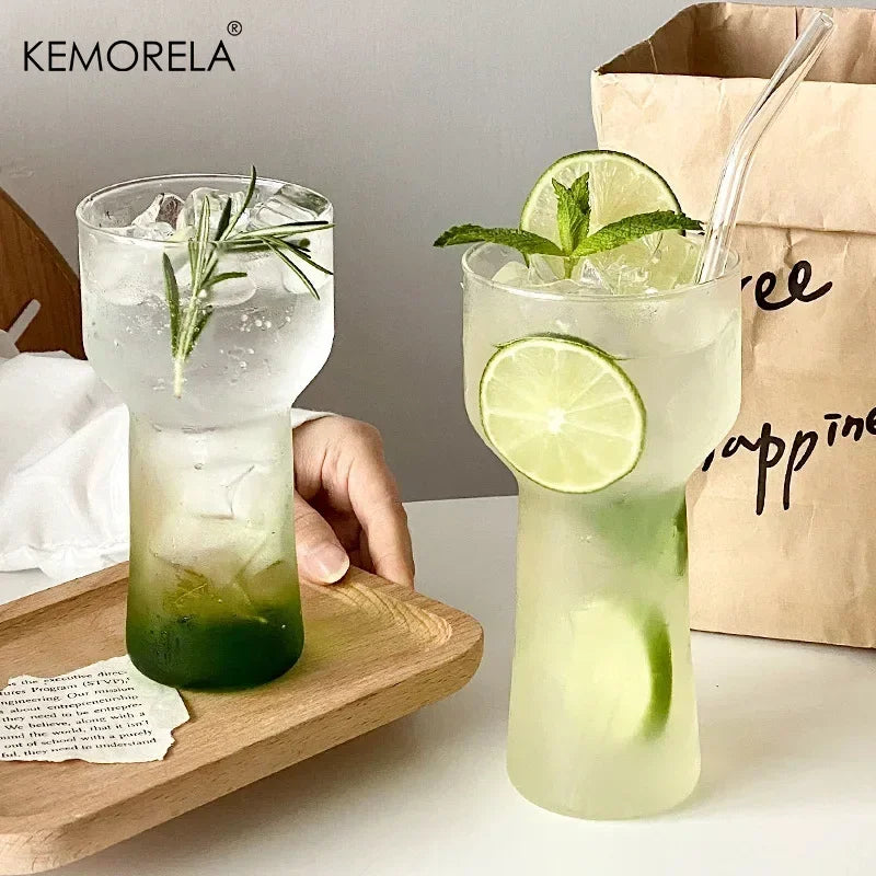 KEMORELA 400/500ml Borosilicate Glass Cup – Hot & Cold Drinks Borosilicate Glass Cup Axl