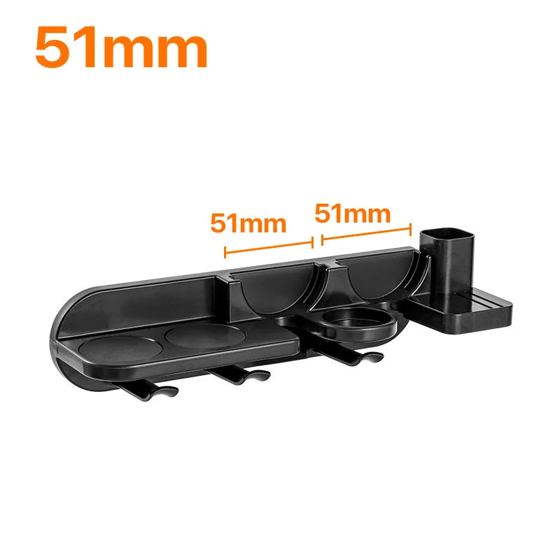 Wall-Mounted Espresso Organizer – Portafilter & Tamper Holder Coffee Accessories Organizer Axl 51mm - 1PC