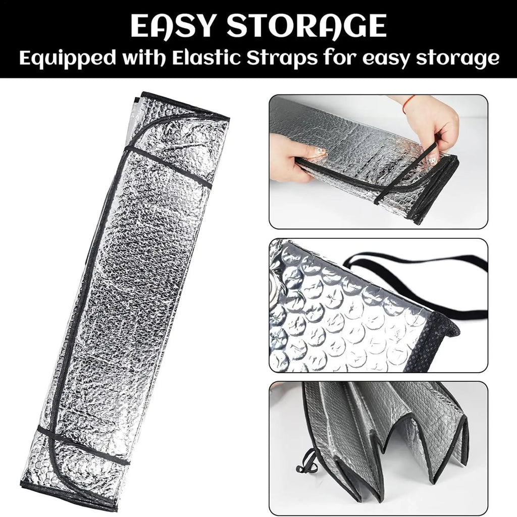 Foldable Car Windshield Sun Shade – UV & Heat Shield Windshield Sun Shade Axl