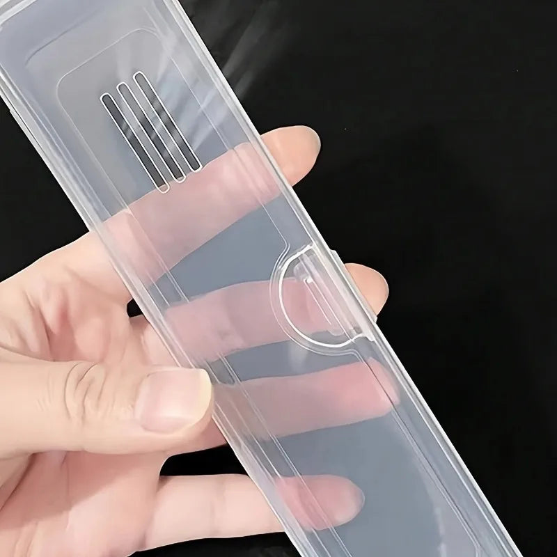 Transparent Travel Toothbrush & Toothpaste Storage Case Toothbrush Travel Case Axl