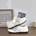 Women's Lace-Up Ballet Flats – Mesh Bowknot Breathable Sneakers Women's Ballet Flats Axl beige 35