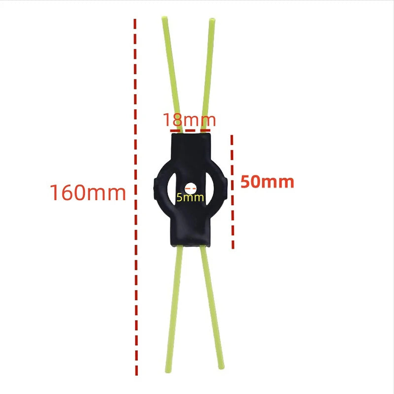 Wear-Resistant Mower Head Cutting Rope | Grass Trimmer Spool Trimmer Head Accessory Axl A
