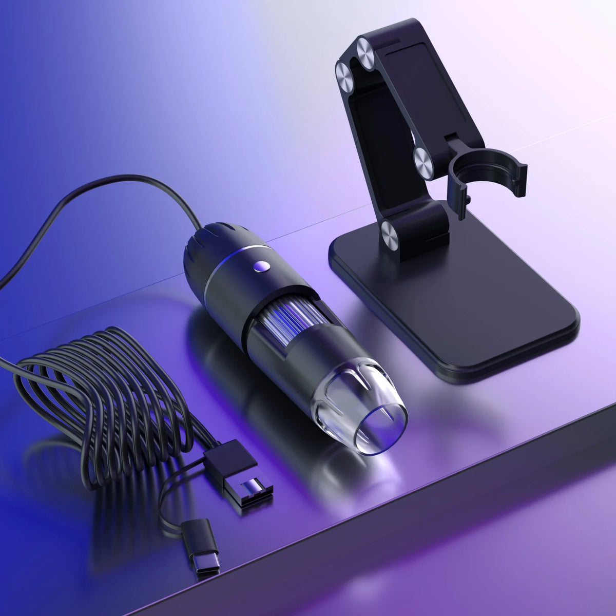 3-in-1 USB Digital Microscope 1600X – Android, PC & Mac USB Digital Microscope Axl 1600X