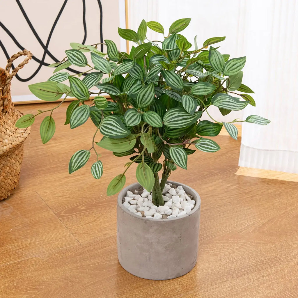 Artificial Green Leaf Bonsai Branch – Indoor & Outdoor Decor Artificial Plant Decor Axl