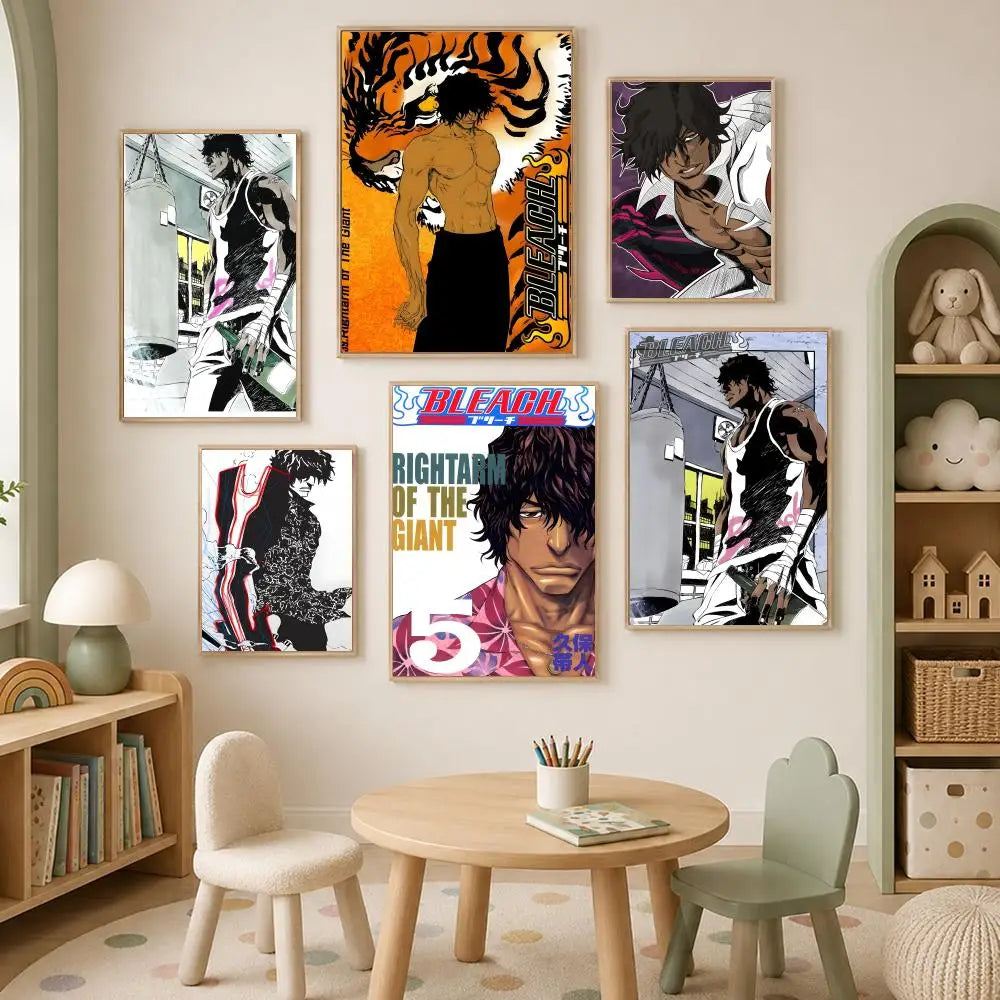 Chad Yasutora Anime Poster – HD Self-Stick Waterproof Wall Art Anime Wall Poster Axl